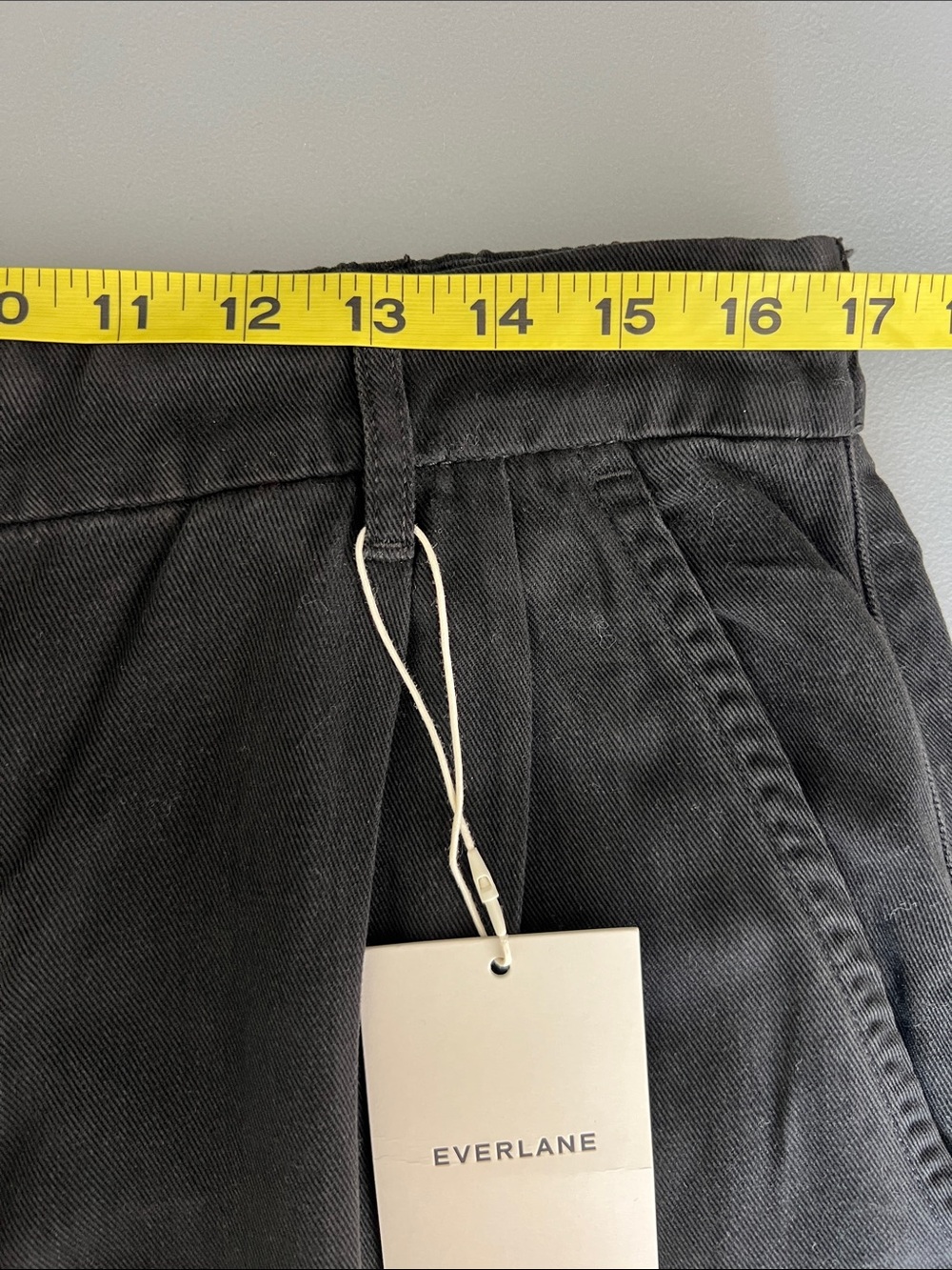 New Everlane THE TROUSER IN BUTTERSOFT Black Size 14 - Picture 9 of 12